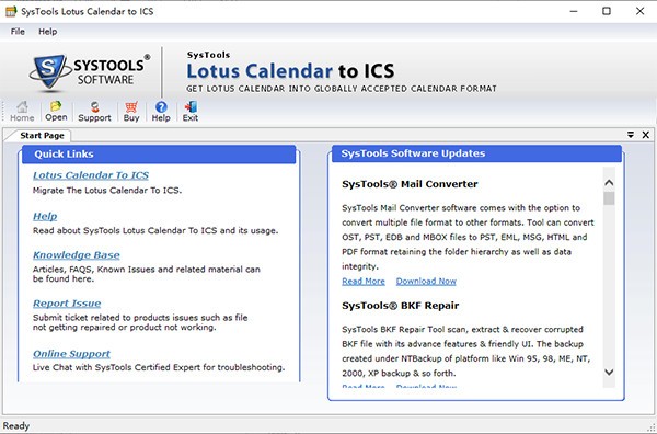 SysTools  Lotus  Calendar  To  ICS(邮件日历处理软件)