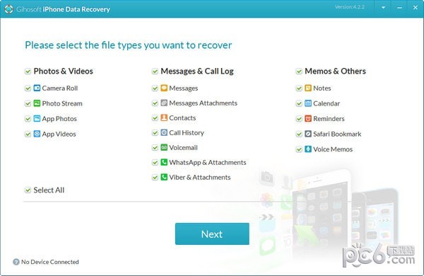 Gihosoft  iPhone  Data  Recovery(iPhone数据恢复软件)