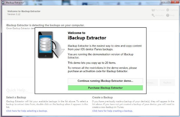 iBackup  Extractor(iOS备份还原软件)