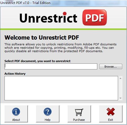 Unrestrict  PDF(PDF密码删除软件)