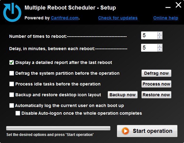 Multiple  Reboot  Scheduler(系统优化工具)