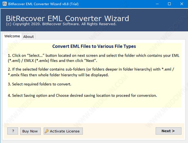 BitRecover  EML  Converter  Wizard(EML文件转换工具)