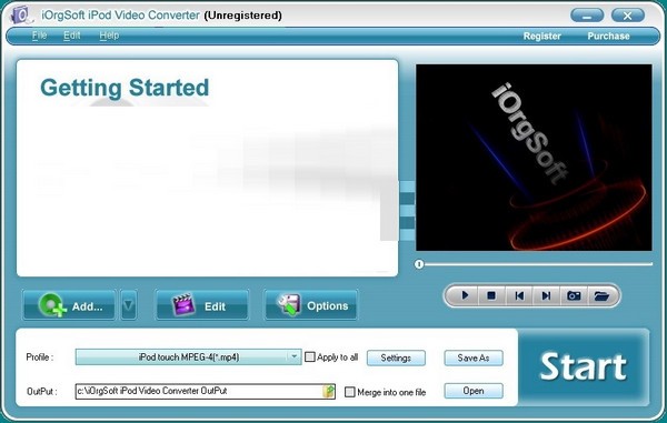 iOrgSoft  iPod  Video  Converter(iPod视频转换器)