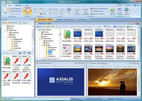 Axialis  Screensaver  Producer(屏幕保护工具)