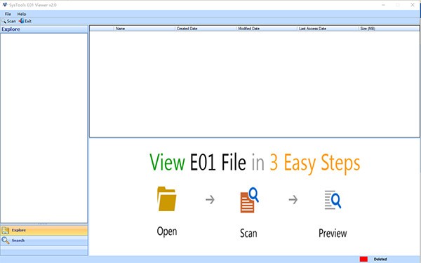 SysTools  E01 Viewer(文件查看工具)