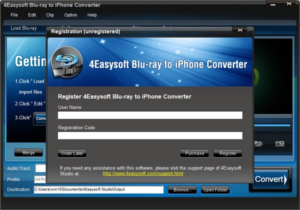 4Easysoft  Blu-ray  to  iPhone  Converter(蓝光转iPhone转换器)