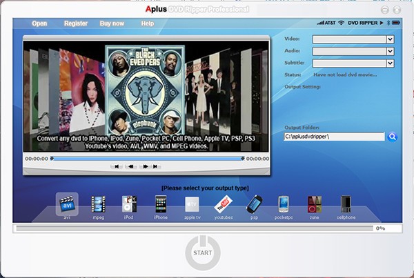 Aplus  DVD  Ripper  Professional(DVD翻录工具)