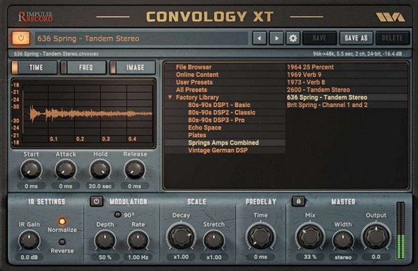 Convology  XT(混响效果器插件)