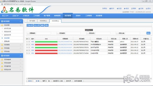名易MyPM项目管理平台