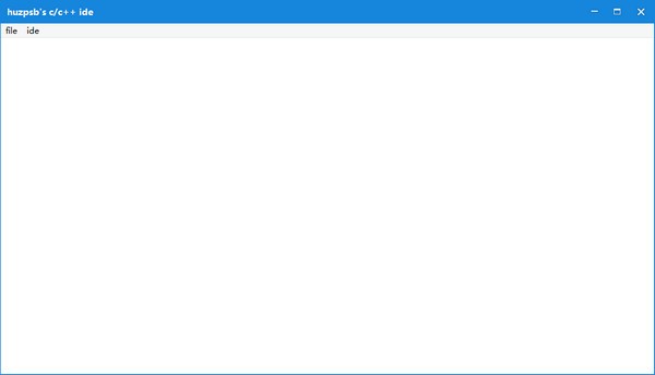 huzpsb's  c/c++ ide