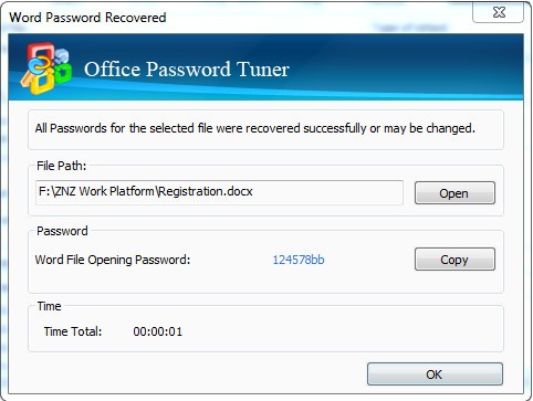 Cocosenor  Office  Password  Tuner(Office密码恢复工具)