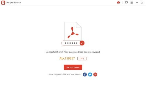 Passper  for  PDF(PDF密码恢复工具)