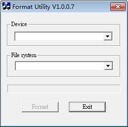 东芝U盘格式化修复工具(Format  Utility)