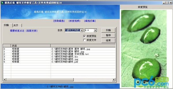 凝逸反毒.破坏文件修复工具