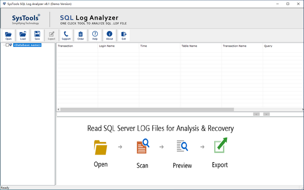 SysTools  SQL  Log  Analyzer(SQL数据库日志分析工具)