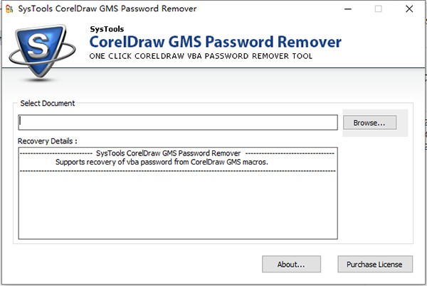 SysTools  CorelDraw  GMS  Password  Remover(密码移除工具)