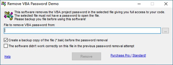 Remove  VBA  Password